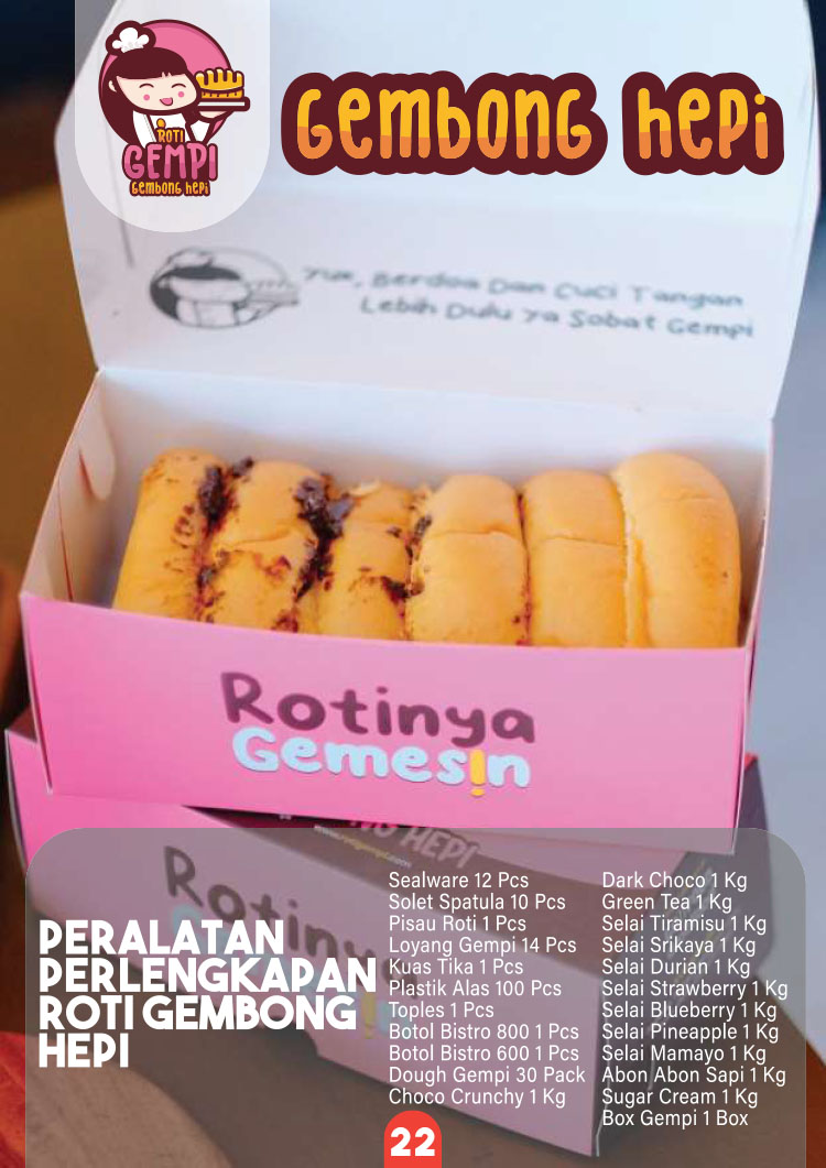 Franchise Peluang Usaha Roti Kopi & Roti Gembong Ropi