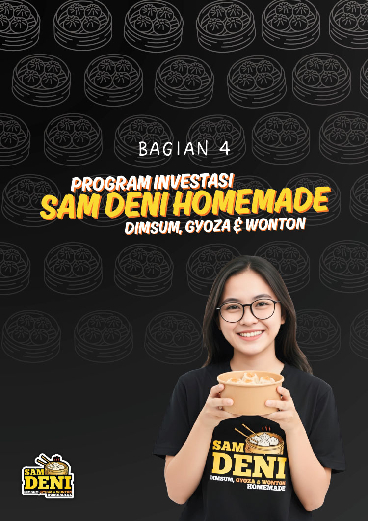 Kemitraan / Peluang Bisnis Dimsum, Gyoza, Wonton Homemade Sam Deni Kemitraan / Peluang Bisnis Dimsum, Gyoza, Wonton Homemade Sam Deni