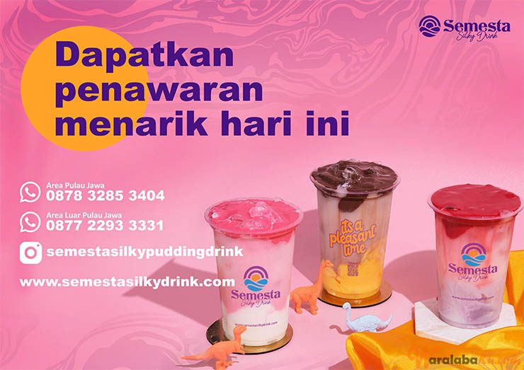 Franchise Semesta Silky Drink ~ Peluang Bisnis Minuman Puding Silky Drink