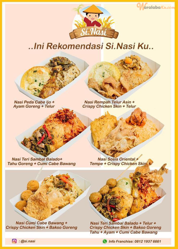 Franchise Nasi Topping Si Nasi ~ Peluang Bisnis Rice Box Topping
