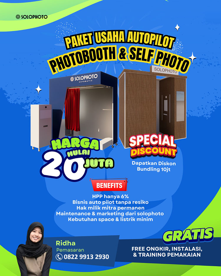 Kemitraan / Peluang Bisnis Photobox & Pop Up Self Photo Solo Photo Kemitraan / Peluang Bisnis Photobox & Pop Up Self Photo Solo Photo