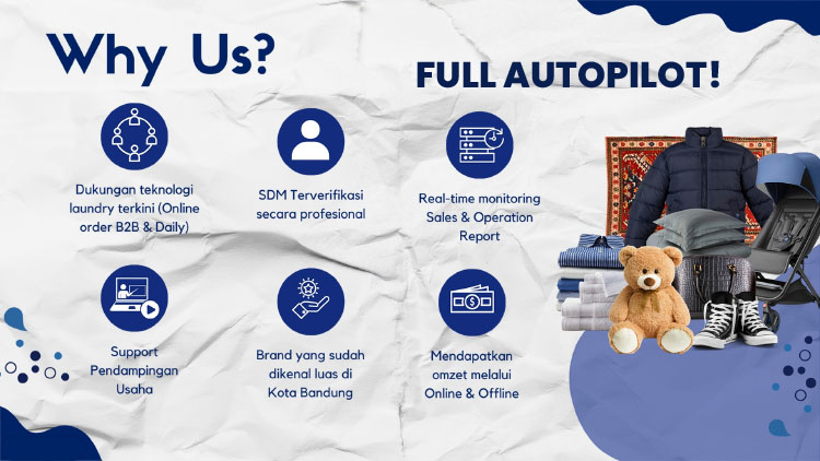 Kemitraan / Peluang Bisnis Sorcha Laundry Autopilot
