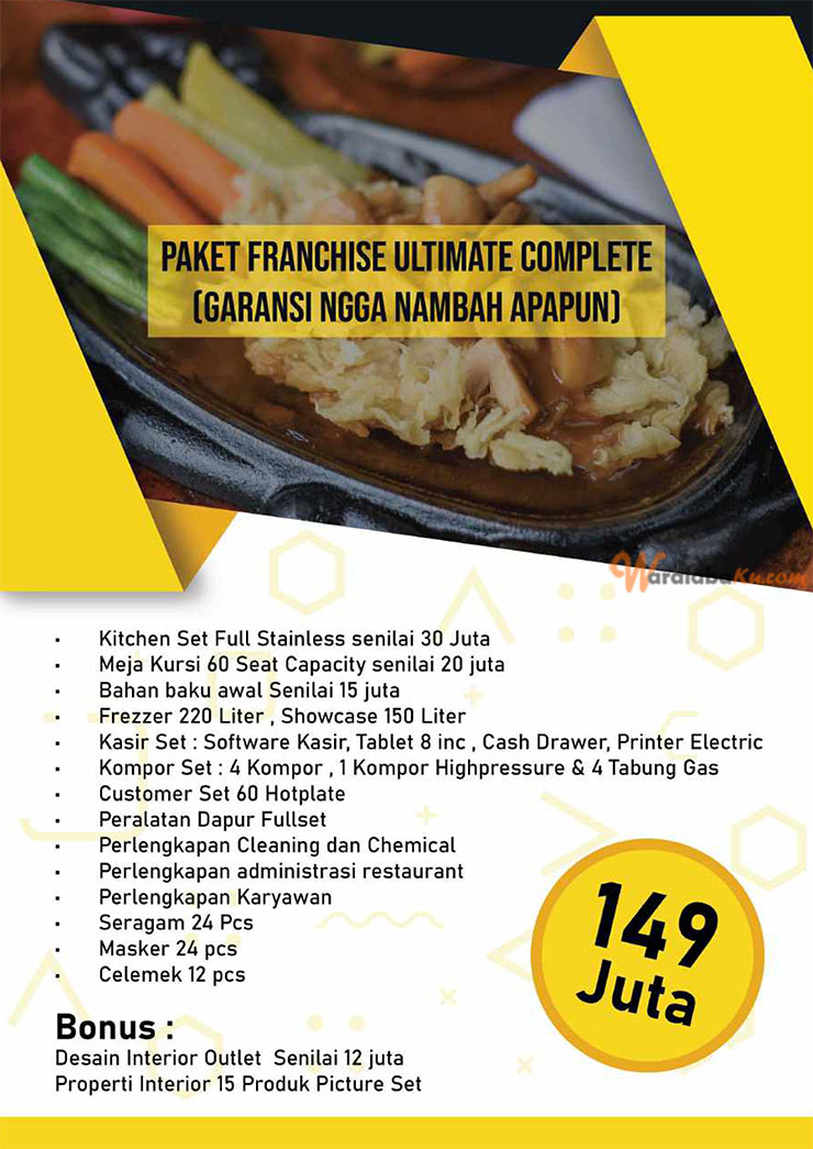 Franchise Peluang Usaha Steak and Cheese