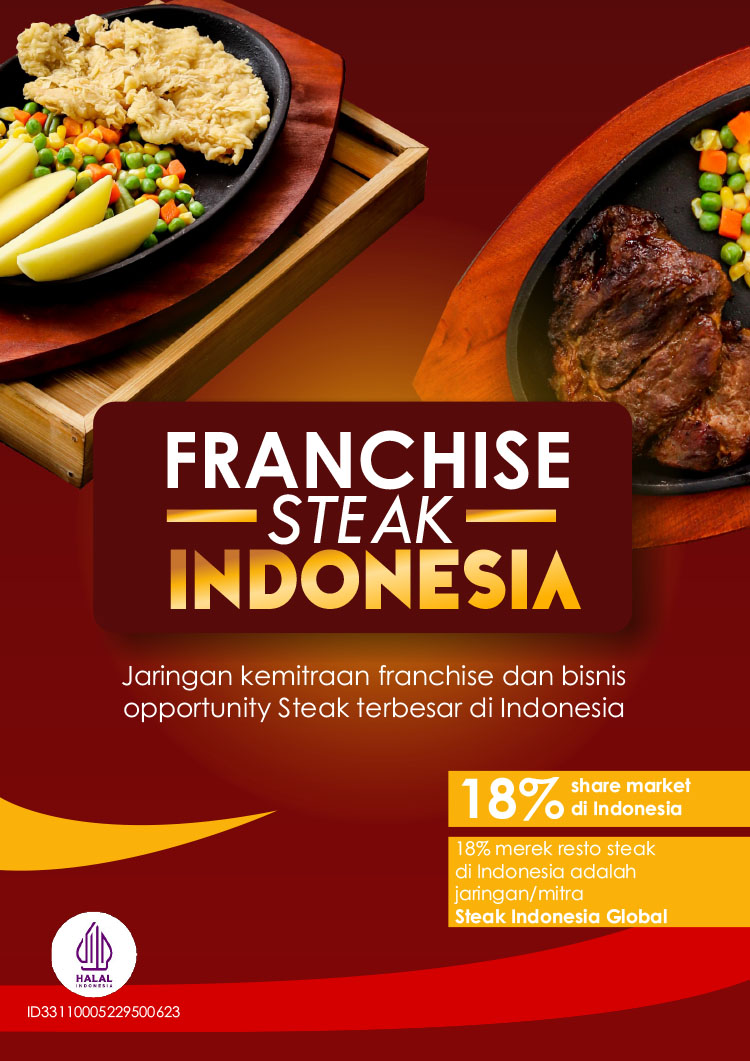 Franchise Peluang Usaha Steak Kekinian Murah STEAK INDONESIA RAYA