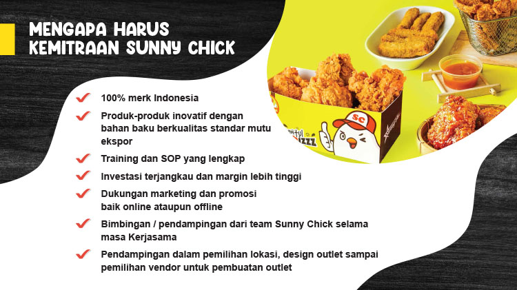 Kemitraan Peluang Bisnis Resto Fast Food Sunny Chick
