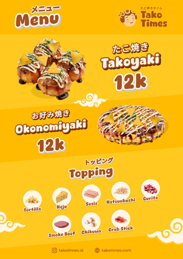 Kemitraan Peluang Bisnis Takoyaki & Okonomiyaki Jajanan Jepang Modal Kecil