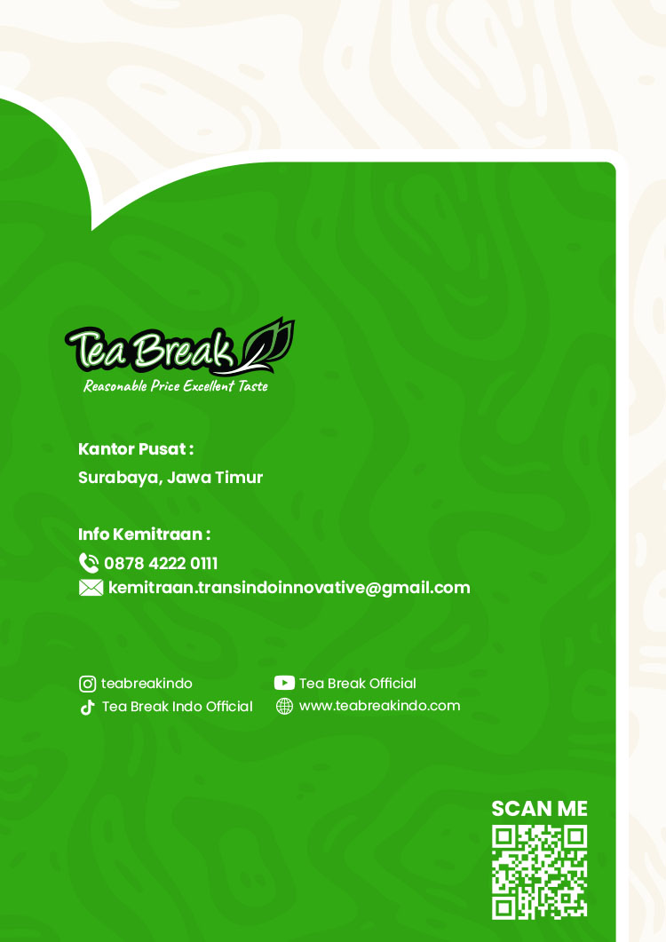 Kemitraan / Peluang Bisnis Minuman Kekinian, Teh, & Es Krim Keliling Tea Break