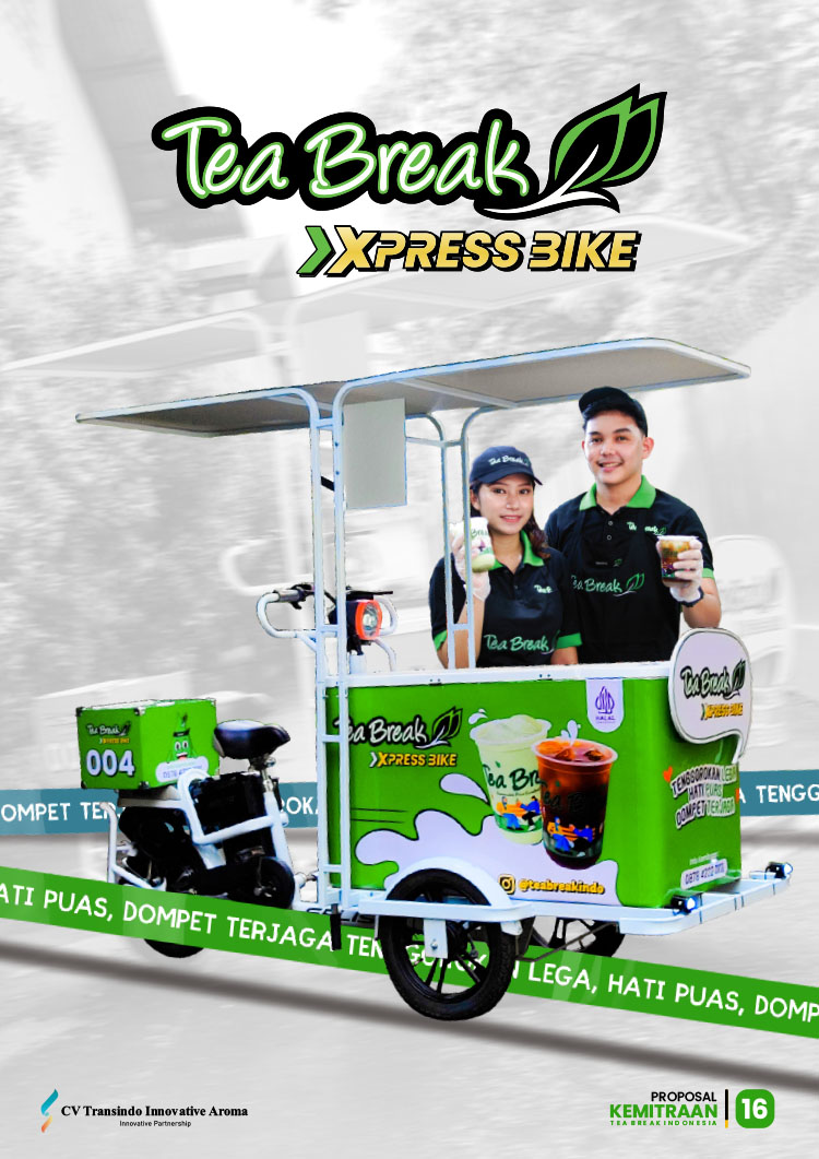 Kemitraan / Peluang Bisnis Minuman Kekinian, Teh, & Es Krim Keliling Tea Break Kemitraan / Peluang Bisnis Minuman Kekinian, Teh, & Es Krim Keliling Tea Break