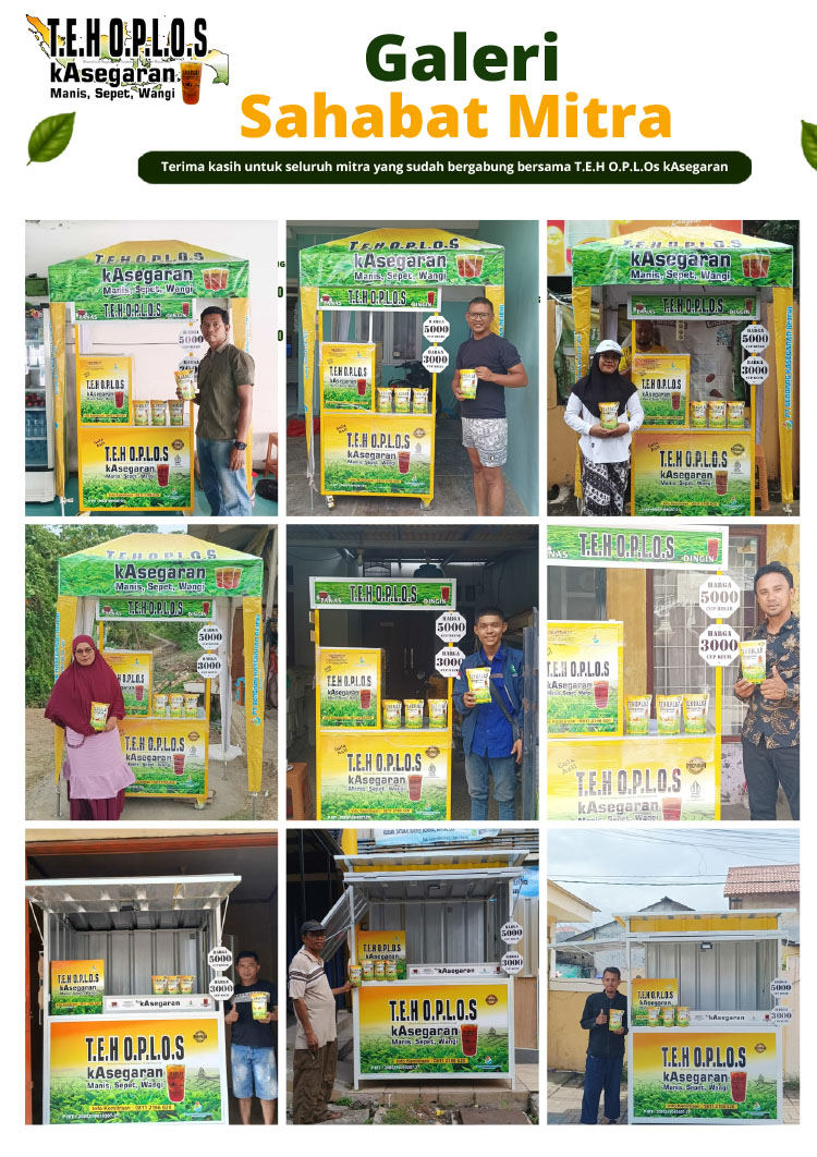 Kemitraan / Peluang Bisnis Modal Kecil Es Teh Oplos Kasegaran Kemitraan / Peluang Bisnis Modal Kecil Es Teh Oplos Kasegaran