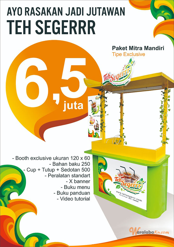 Franchise Peluang Usaha Minuman Teh Segerrr