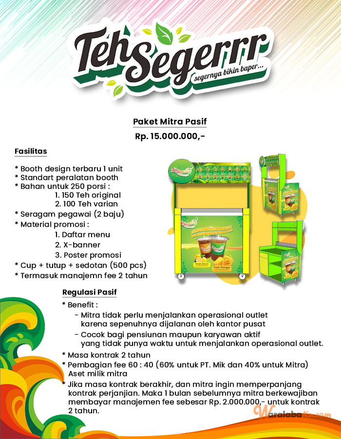 Franchise Peluang Usaha Minuman Teh Segerrr
