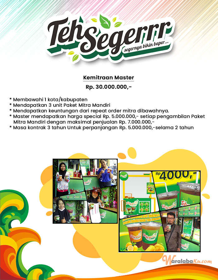 Franchise Peluang Usaha Minuman Teh Segerrr
