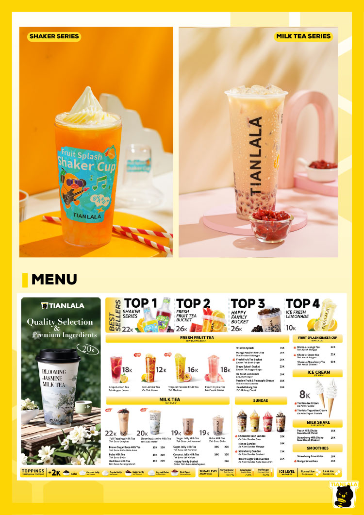 Kemitraan Peluang Bisnis Es Krim Kekinian, Milk & Fruit Tea, Boba