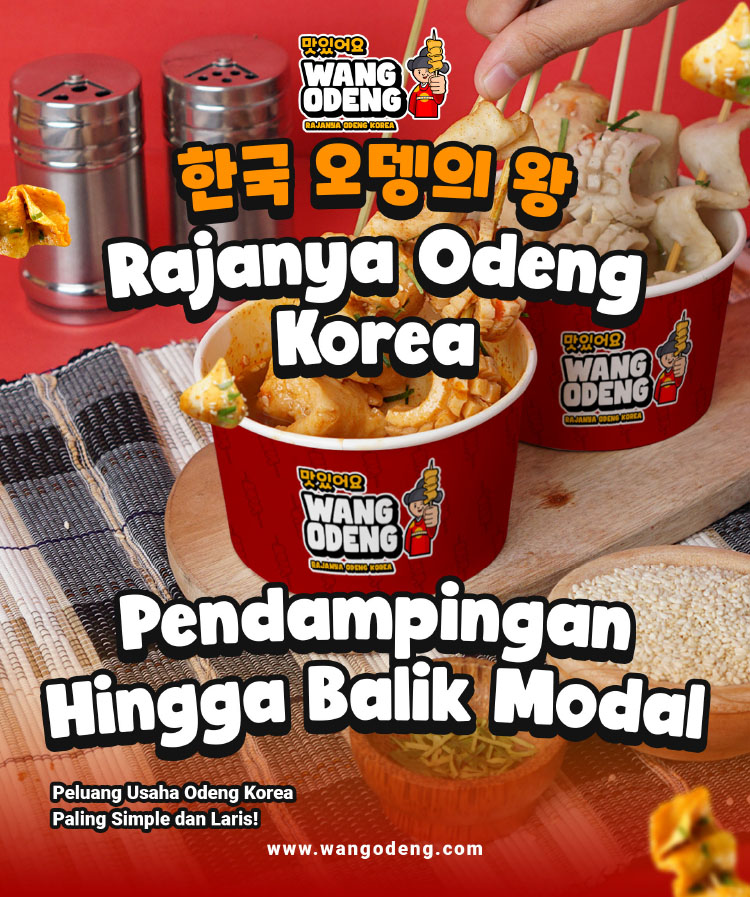 Kemitraan Peluang Bisnis Makanan Korea Wang Odeng