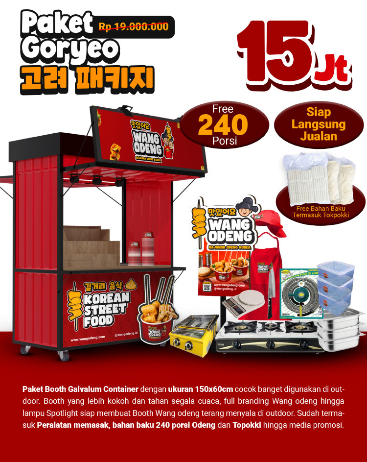 Kemitraan Peluang Bisnis Makanan Korea Wang Odeng Kemitraan Peluang Bisnis Makanan Korea Wang Odeng