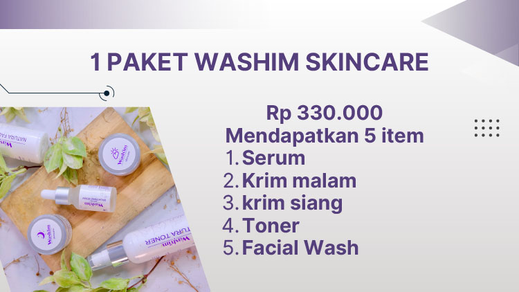 Peluang Bisnis Agen & Distributor Skincare Washim Beauty