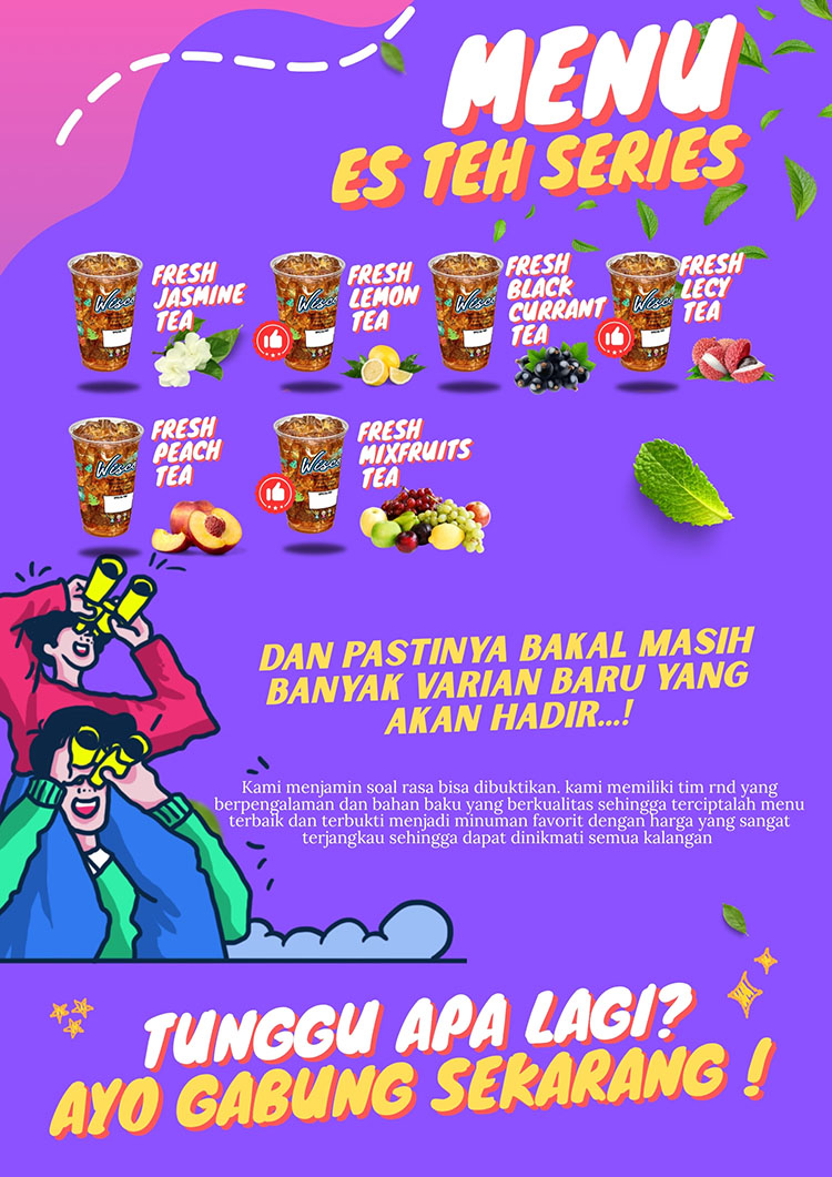 Franchise Peluang Usaha Minuman Kekinian Viral WISCO ICE