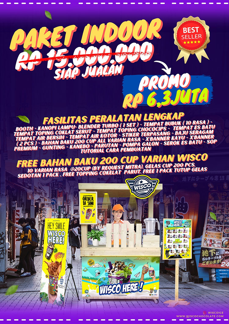 Franchise Peluang Usaha Minuman Kekinian Viral WISCO ICE