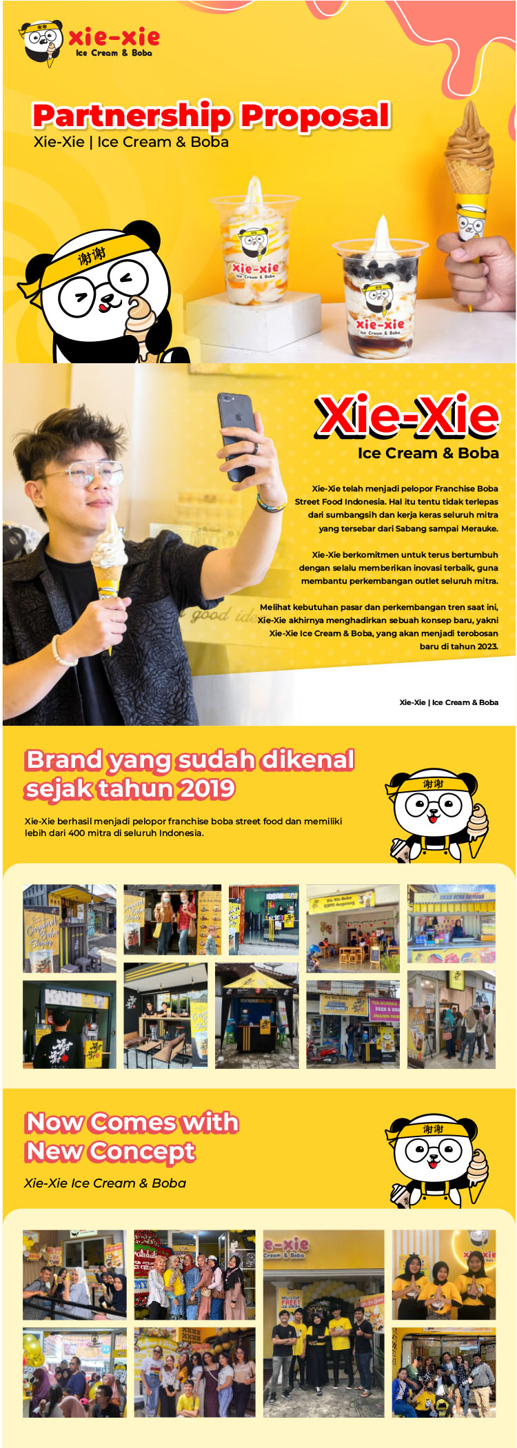 Kemitraan / Peluang Bisnis Cafe Es Krim, Boba, & Minuman Kekinian Xie Xie Ice Cream Kemitraan / Peluang Bisnis Cafe Es Krim, Boba, & Minuman Kekinian Xie Xie Ice Cream