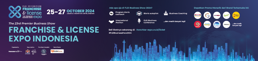 Pameran Franchise & License Expo (FLEI) 2024 Jakarta