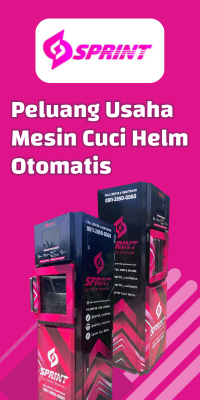 Franchise Sprint ~ Peluang Bisnis Vending Mesin Cuci Helm Otomatis Franchise Sprint ~ Peluang Bisnis Vending Mesin Cuci Helm Otomatis