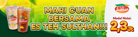 Franchise Es Teh Sulthan ~ Peluang Bisnis Minuman Teh Modal Kecil