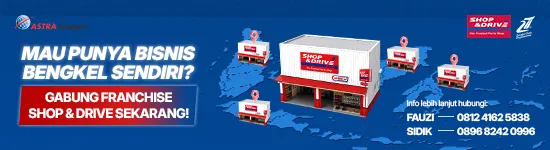Franchise Shop & Drive ~ Peluang Bisnis Spareparts & Bengkel Kendaraan