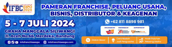 Pameran Info Franchise & Business Concept Expo (IFBC) Bandung 2024