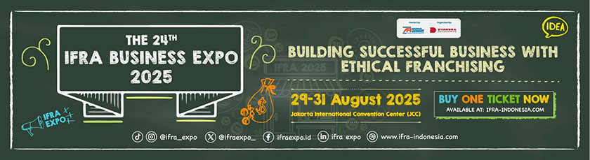 Pameran IFRA International Franchise, License, & Business Concept Expo & Conference Jakarta 2025