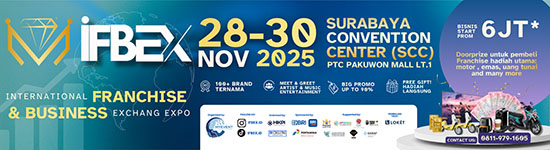 Pameran IFBEX 2025 Surabaya International Franchise & Business Exchange Expo Pameran IFBEX 2025 Surabaya International Franchise & Business Exchange Expo