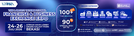 Pameran International Franchise & Business Exchange Expo ~ IFBEX Bekasi 2026