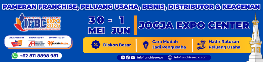 Pameran Info Franchise & Business Expo IFBC Jogja 2025