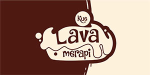Logo Kue Balok Lava Merapi