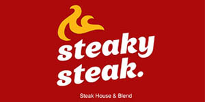 Logo Steaky Steak
