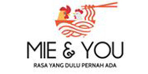 Logo Mie & You X Verrell Bramasta