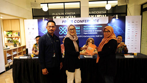 Press Conference Pameran Franchise & License Expo Indonesia (FLEI) 2024 Mei Jakarta
