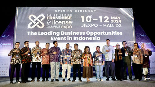 Opening Ceremony Pameran Franchise & License Expo Indonesia (FLEI) 2024 Mei Jakarta