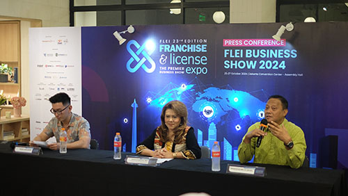 Press Conference FLEI Business Show 2024 Jakarta