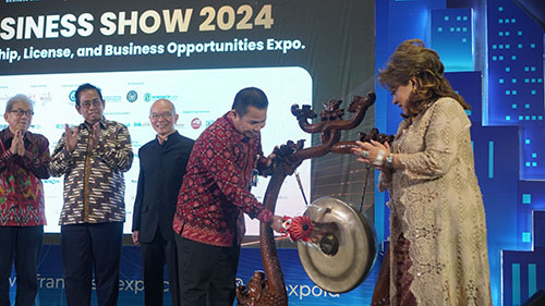 Pameran Franchise & License Expo Indonesia 2024 Jakarta Oktober Opening