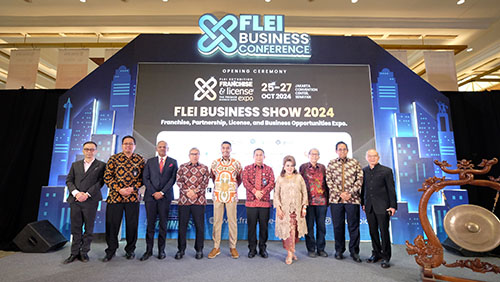 Pameran Franchise & License Expo Indonesia 2024 Jakarta Oktober Opening