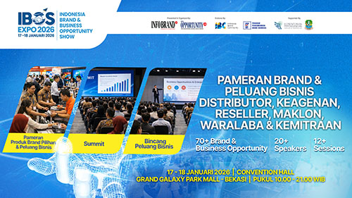 Pameran Franchise IBOS Expo 2026 Bekasi