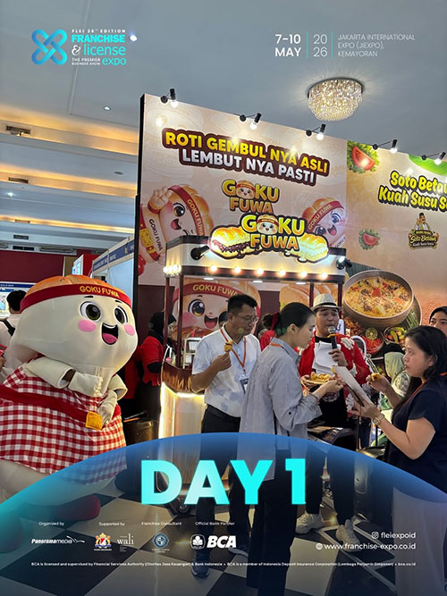 Pameran Franchise FLEI Business Show 2026 & Morefood Expo Opening Jakarta