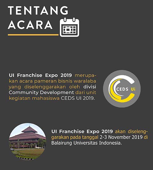 Universitas Indonesia Franchise Expo 2019
