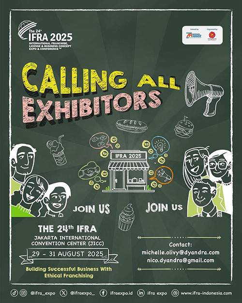 Pameran IFRA International Franchise, License, & Business Concept Expo & Conference Jakarta 2025