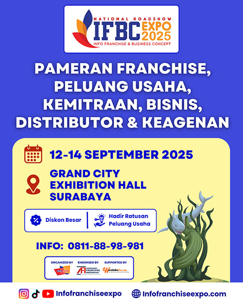 Pameran Info Franchise & Business Concept Expo Surabaya 2025