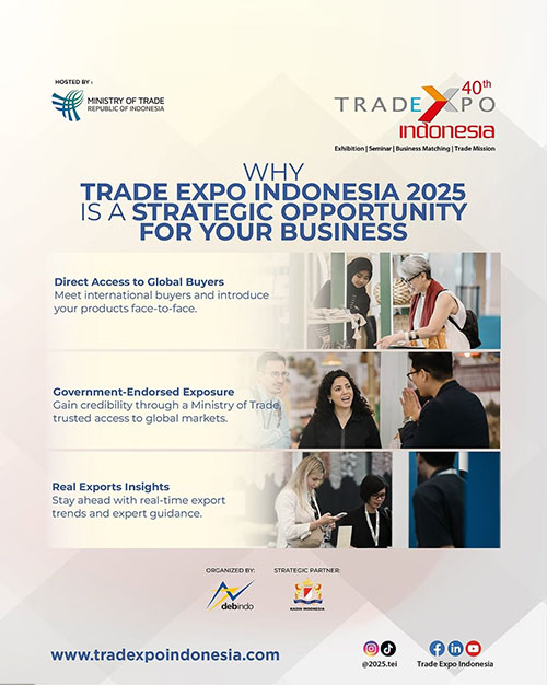 Pameran Trade Expo Indonesia 2025 ICE BSD