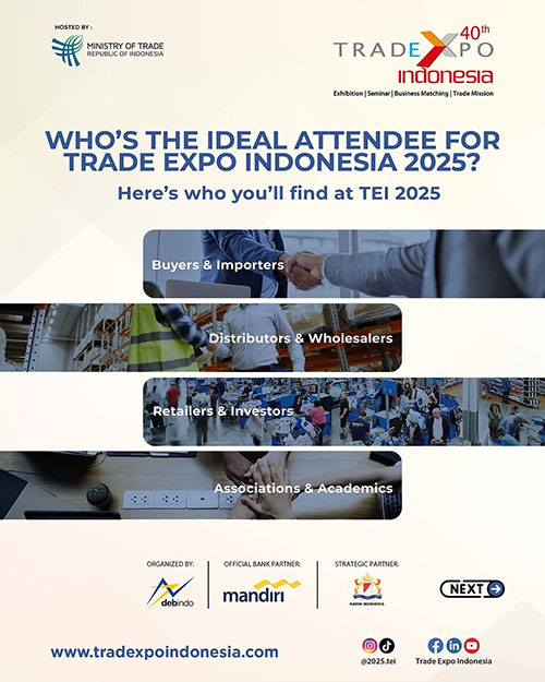 Pameran Trade Expo Indonesia 2025 ICE BSD