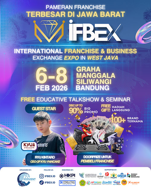 Pameran International Franchise & Business Exchange Expo ~ IFBEX Bandung 2026