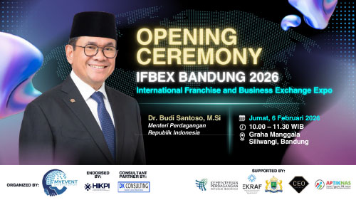 Pameran International Franchise & Business Exchange Expo ~ IFBEX Bandung 2026