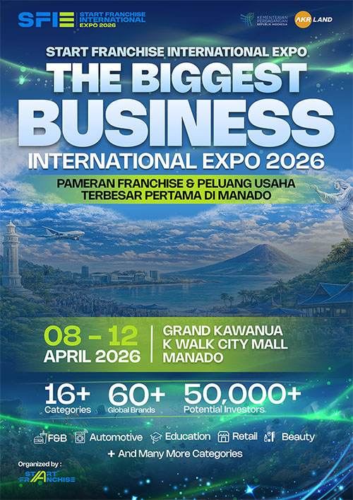 Pameran Start Franchise International Expo 2026 Manado